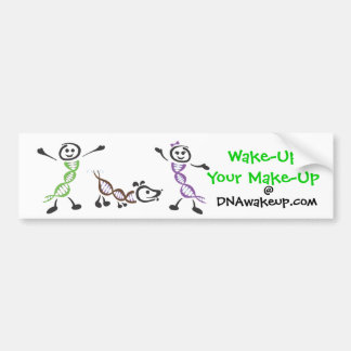 DNAwakeup Bumpersticker