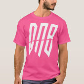 D'n'b DNB vloeistof opspringen DNB drum en bas T-shirt (Voorkant)