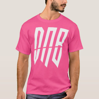 D'n'b DNB vloeistof opspringen DNB drum en bas T-shirt