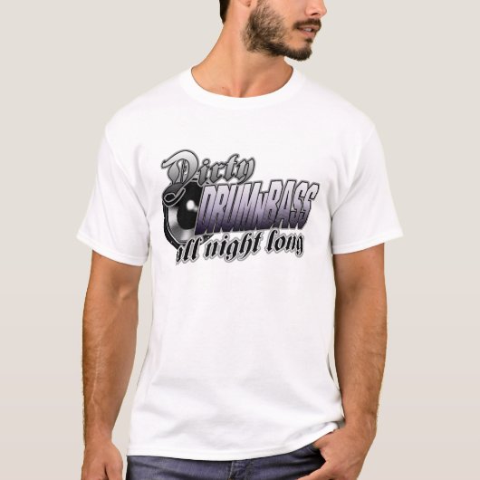 DnB DRUMnBASS t-shirt (Voorkant)