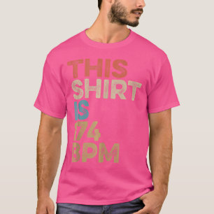 DNB houdt van DB Rave Drum Bass Ravers DNB Music F T-shirt