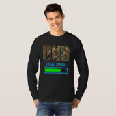 Dnb laaddrum n bas Junglist Massive Drum en T-shirt (Voorkant volledig)