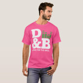 DNB Music Liquid Dubstep drum en bas T-shirt (Voorkant volledig)
