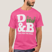 DNB Music Liquid Dubstep drum en bas T-shirt (Voorkant)