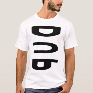 DNB, stijl SFA-zijde T-shirt