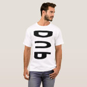 DNB, stijl SFA-zijde T-shirt (Voorkant volledig)