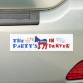 DNC Convention Denver Bumpersticker (Op auto)