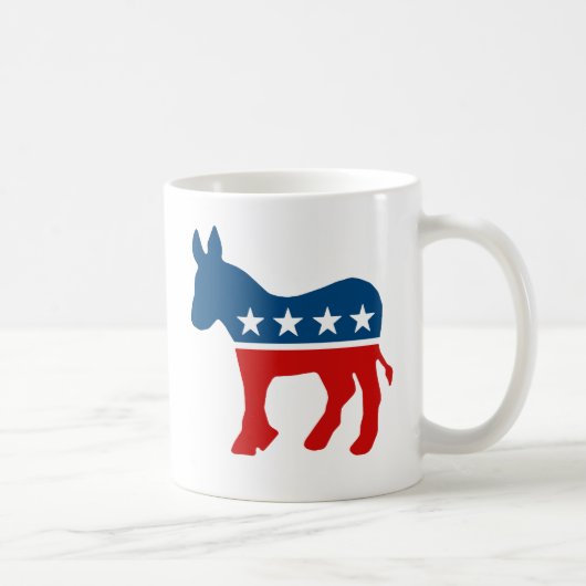 DNC - DEMOCRAT - DONKEY KOFFIEMOK (Rechts)