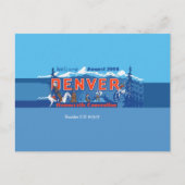 DNC Denver Colorado Briefkaart (Voorkant)