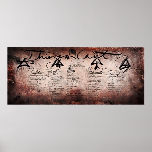 DND 5E-dieven Poster (Voorkant)