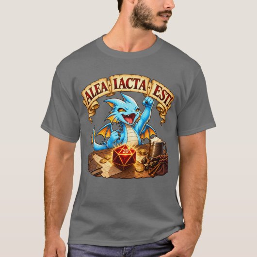 DnD Alea Iacta Est T-shirt (Voorkant)