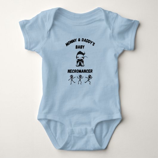 DnD Baby - baby necromancer Romper (Voorkant)