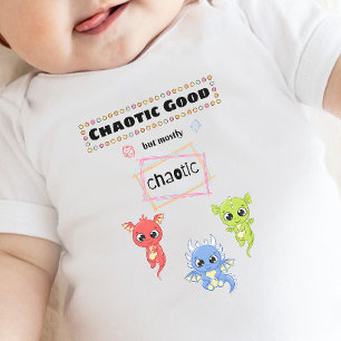 DnD Baby- Chaotisch Goed Maar meestal Chaotisch Romper