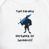 DnD Baby - Kleine Paladin Verdediger van Snuggles Romper