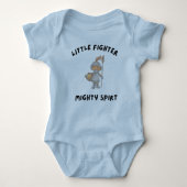 DnD Baby - Kleine vechter Mighty Spirit Romper (Voorkant)
