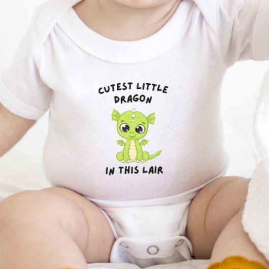 DnD Baby - Leukste kleine draak in deze Lair Romper