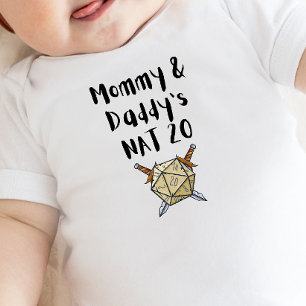 DnD Baby - Mama & Papa's Nat 20 Romper