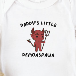 DnD Baby - Papa's kleine demon kuit Romper