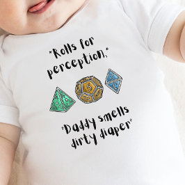 DnD Baby- Roll voor Perceptie vieze luier Romper