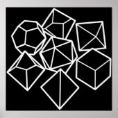 DnD - Dice Set Poster (Voorkant)