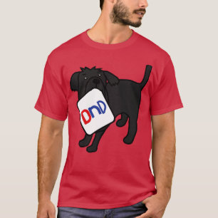 DND Dog zeggen Niet storen Ik ben Gaming T-shirt