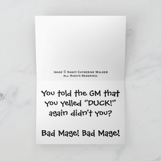 DND Eenden Kaart (Binnen)