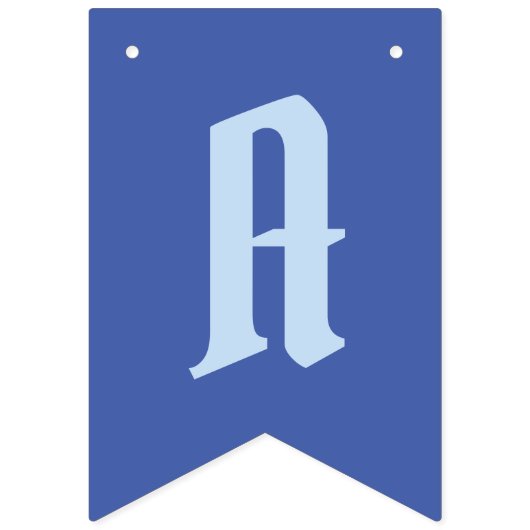 DnD Happy Birthday Blue D20 Dungeons & Dragons Vlaggetjes (Derde vlag)