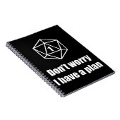 DnD - Maak je geen zorgen, ik heb een plan Notitieboek (Rechterzijde)