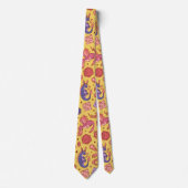 DnD NeckTie, D20 dobbelpatroon, Dungeon Master Gif Stropdas (Voorkant)