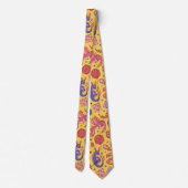 DnD NeckTie, D20 dobbelpatroon, Dungeon Master Gif Stropdas (Achterkant)