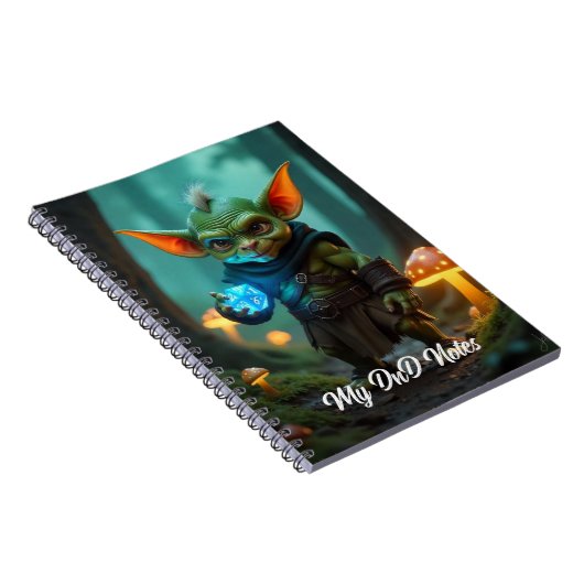 DnD Notitieboek Schattige Goblin (Rechterzijde)