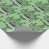 DnD Oog van het omslagpapier voor de houder Cadeaupapier (Hoek)