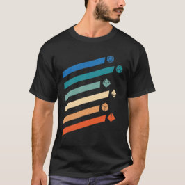 DnD Retro Dice T-shirt