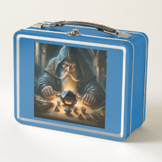 DND-stijl terug naar school lunchbox