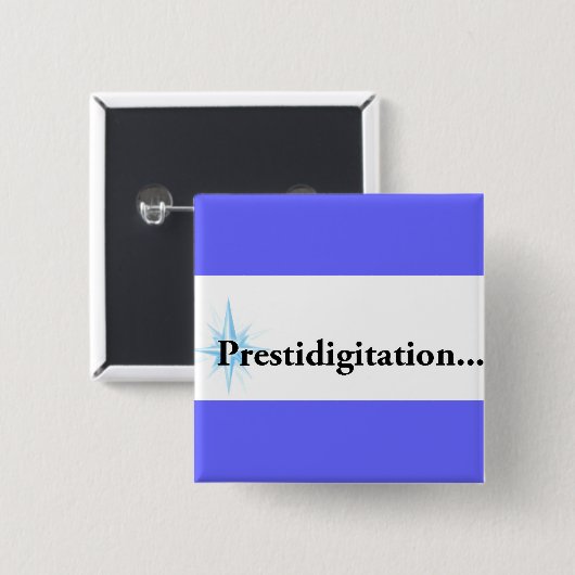 DND - Verdrukknop Vierkante Button 5,1 Cm (Voorkant /achterkant)