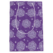 DnD Verjaardagsfeestje Dungeons & Dragons D20 Dice Medium Cadeauzakje (Voorkant)