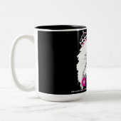 DNF: Koningin van ons hart! Tweekleurige Koffiemok (Links)