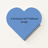 DNH Spiral Hart Notebook Notitieboek (Achterkant)