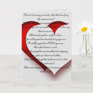 DNHallmark EXCLUSIVE: Liefde van mijn leven Kaart