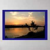 Dniepr Sunset Poster (Voorkant)