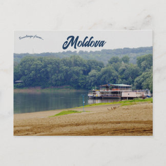 Dniester River Moldova Briefkaart