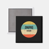 Dnipro Oekraïne 3 Magneet (Voorkant / Achterkant)