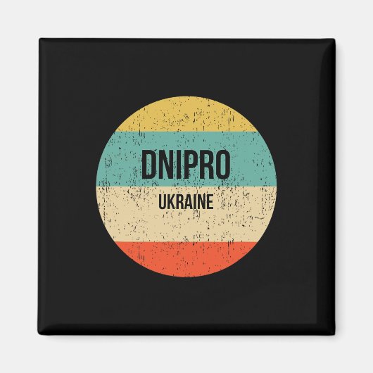 Dnipro Oekraïne 3 Magneet (Voorkant)