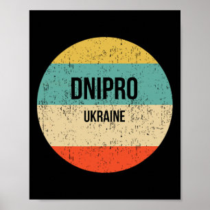 Dnipro Oekraine 3  Poster
