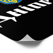 Dnipro Oekraine Dnipropetrovsk Poster (Hoek)