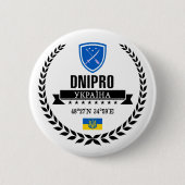 Dnipro Ronde Button 5,7 Cm (Voorkant)