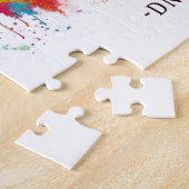 Dnipro Ukraine Skyline Legpuzzel (Zijkant)