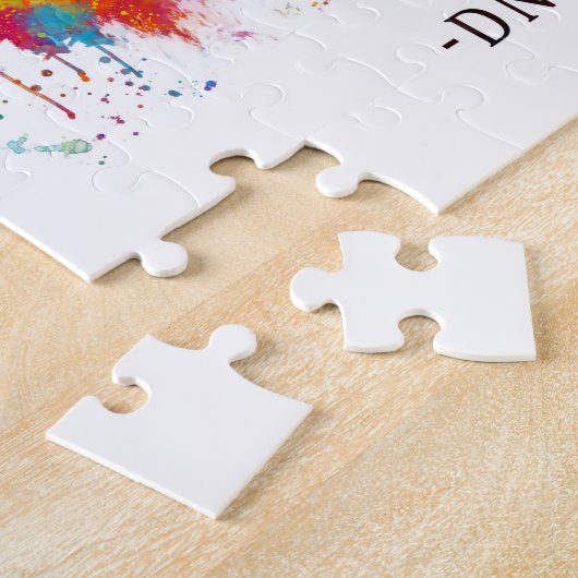 Dnipro Ukraine Skyline Legpuzzel (Zijkant)