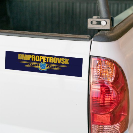 "Dnipropetrovsk COA"-Bumpersticker Bumpersticker (Op Truck)