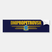 "Dnipropetrovsk COA"-Bumpersticker Bumpersticker (Voorkant)
